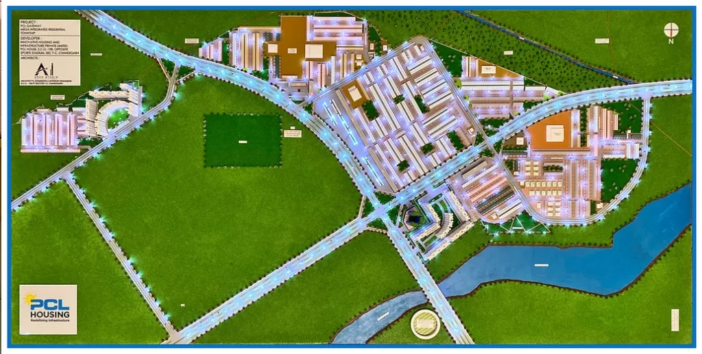 CL Gateway township near Chandigarh with modern infrastructure and eco-friendly amenities"