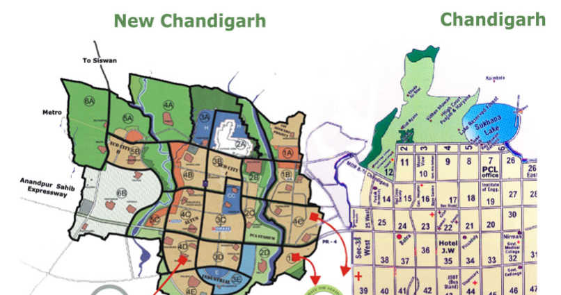 "PCL Gateway township near Chandigarh with modern infrastructure and eco-friendly amenities"