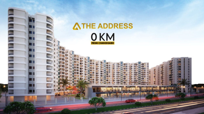 Modern residential flats at Address Flats with premium amenities in New Chandigarh.