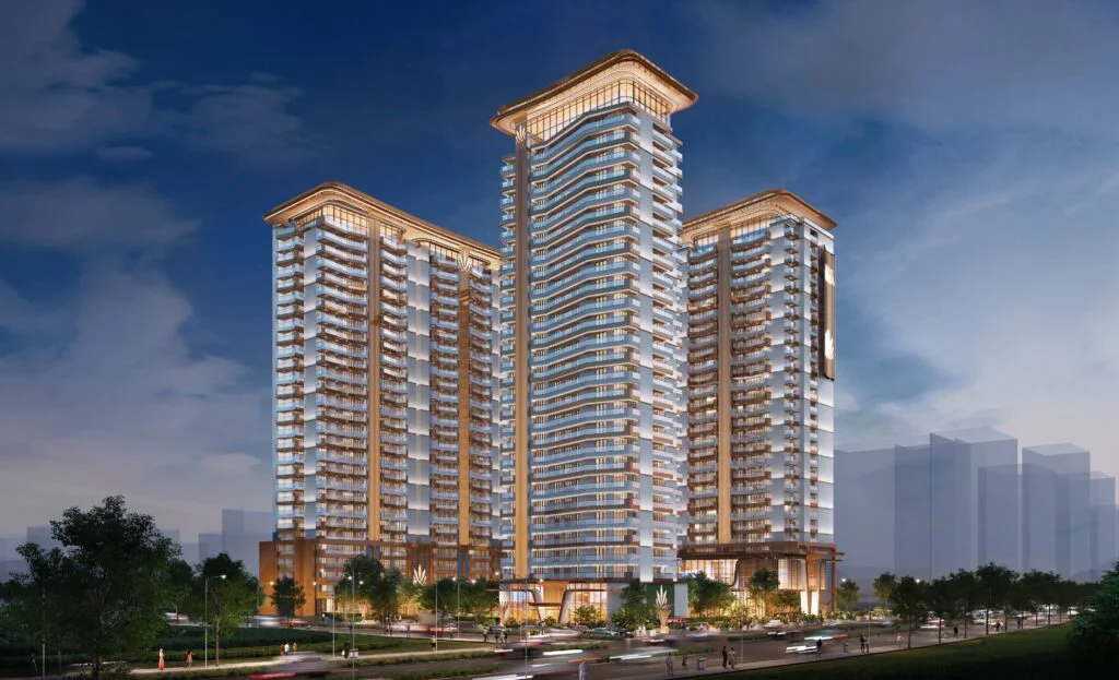 The Tiara New Chandigarh showcasing ultra-luxury 4 & 5 BHK flats in New Chandigarh with modern amenities.